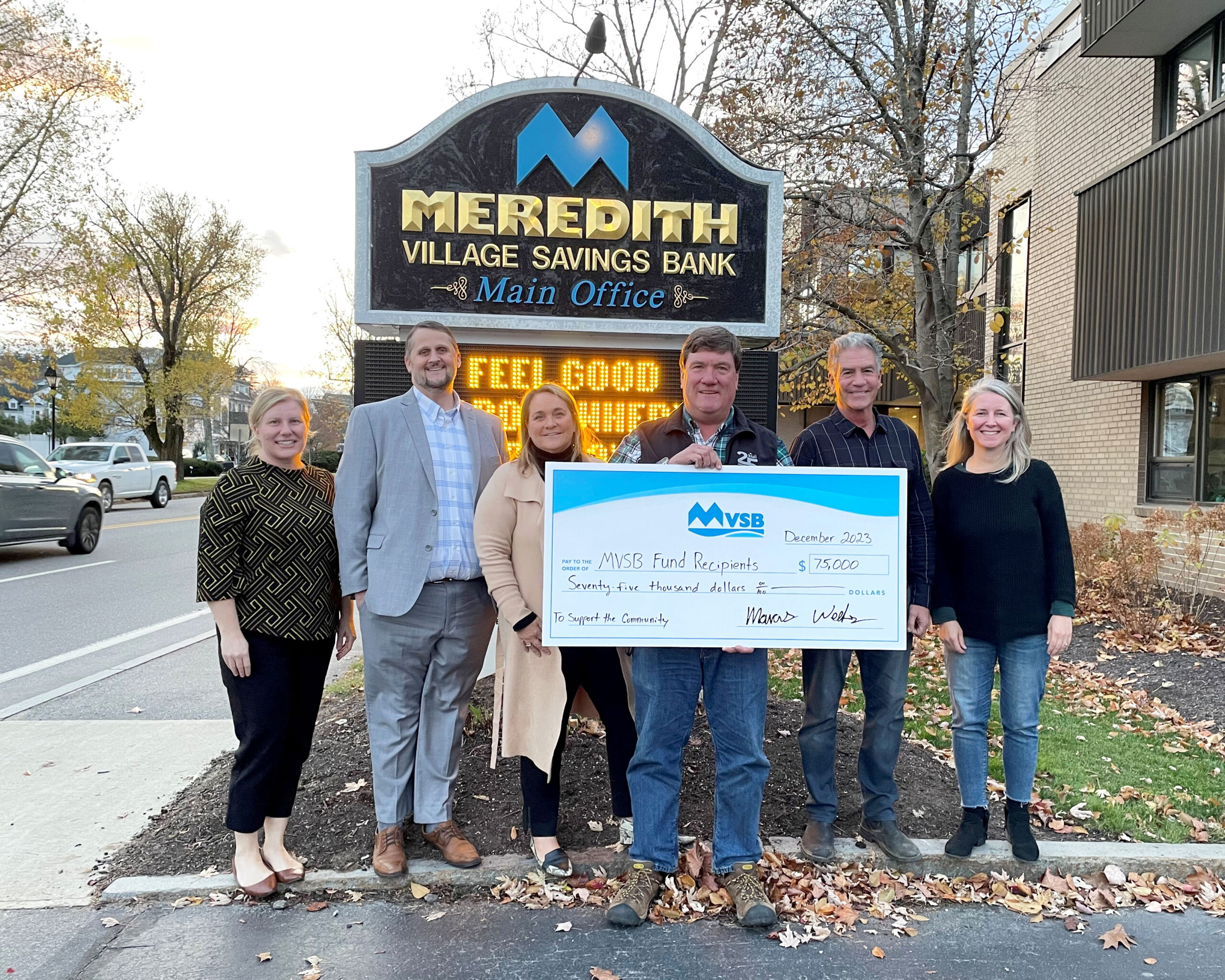 MVSB Fund Awards Grants to 40 Local Nonprofit Organizations - Meredith ...